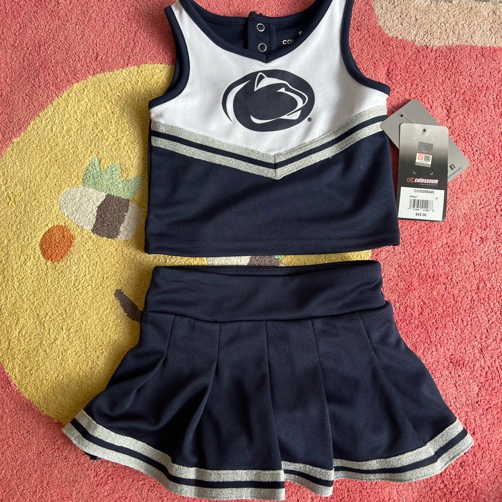 Colosseum Nittany Lions toddler Cheerleader Costume